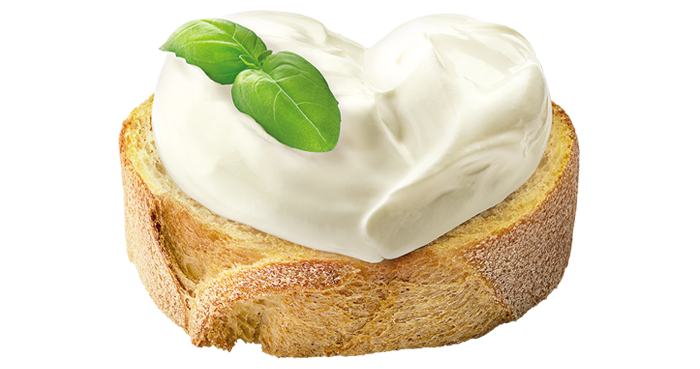 Crostino con Cuori di Ricotta