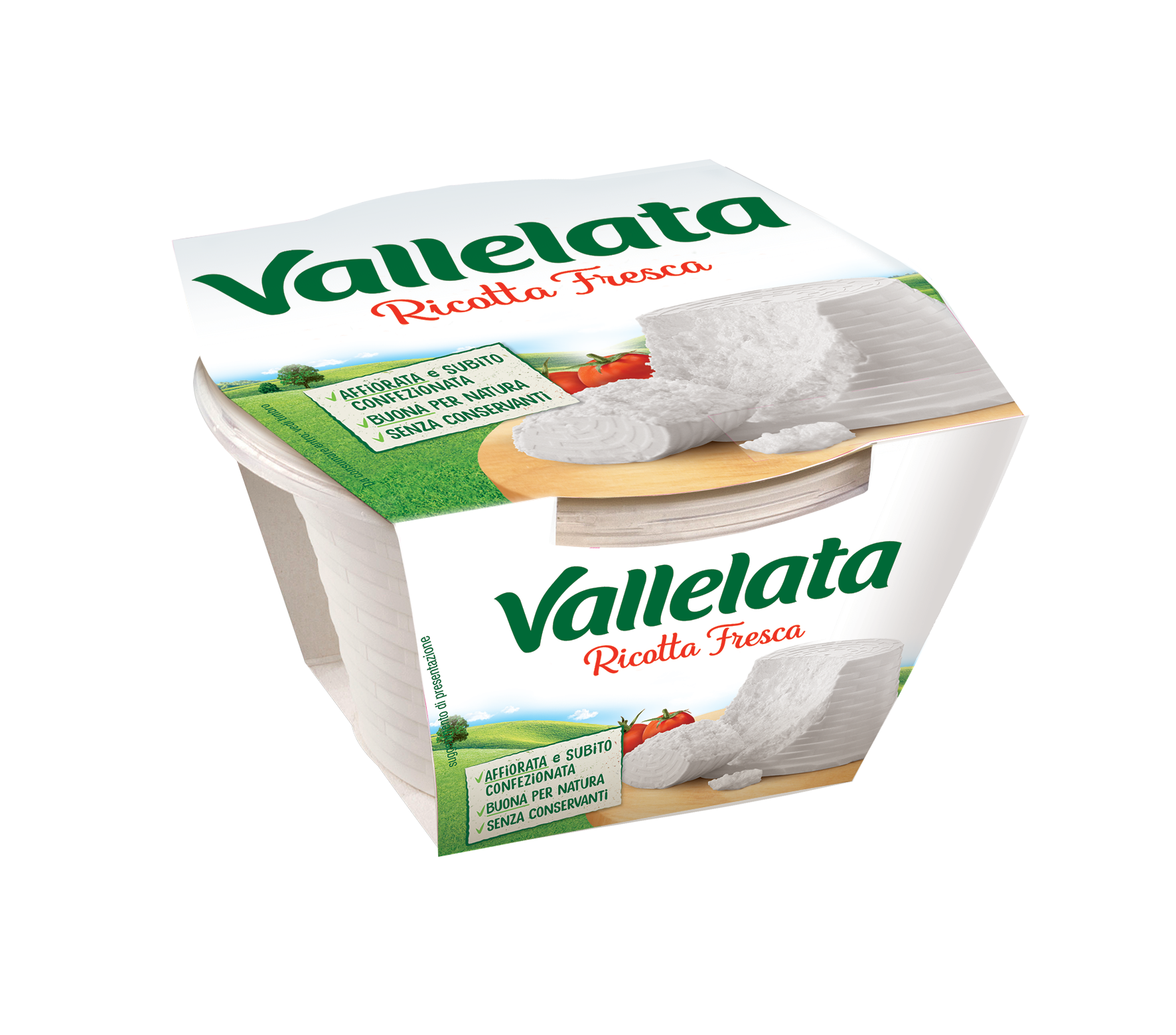 RICOTTA FRESCA Vallelata Mozzarelle e Formaggi Freschi rendi uniche